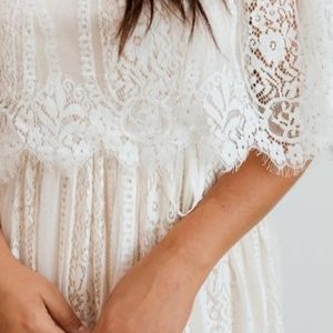 Baltic Born Caroline Lace Maxi Dress